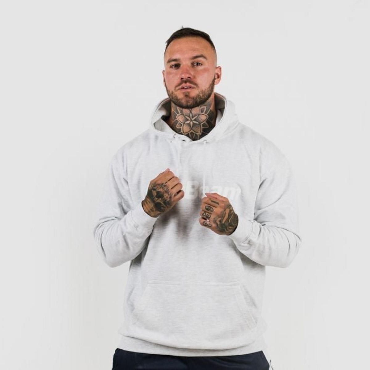 GymBeam Mikina PRO Hoodie Grey XLXL · záber 1