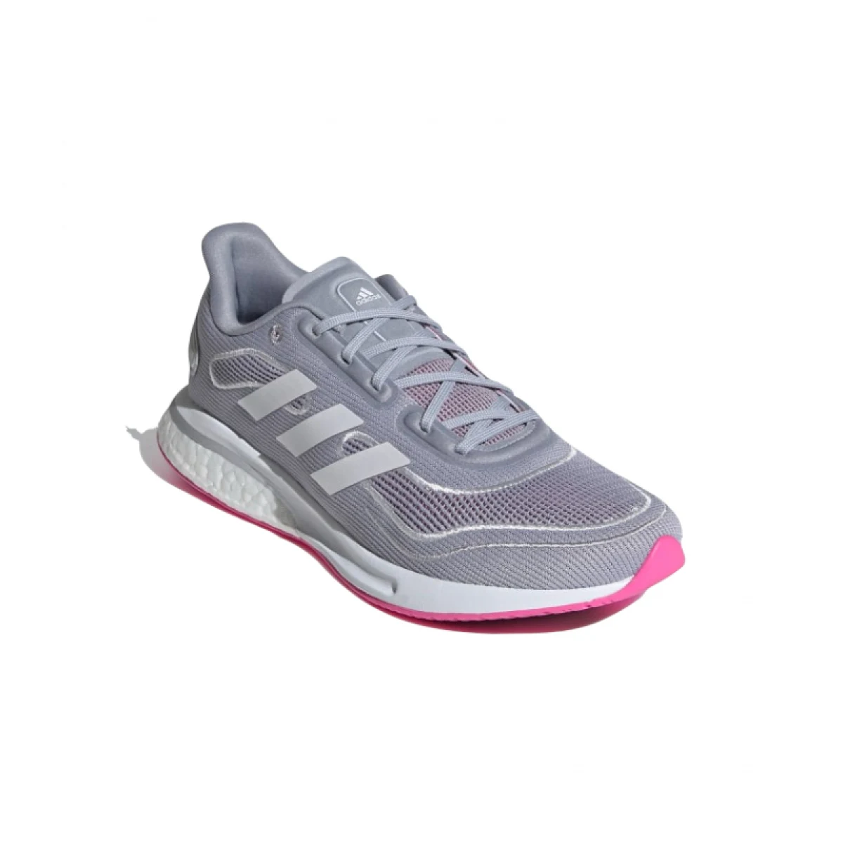 Dámská běžecká obuv ADIDAS Supernova W halo silver cloud white screaming pink · záber 3