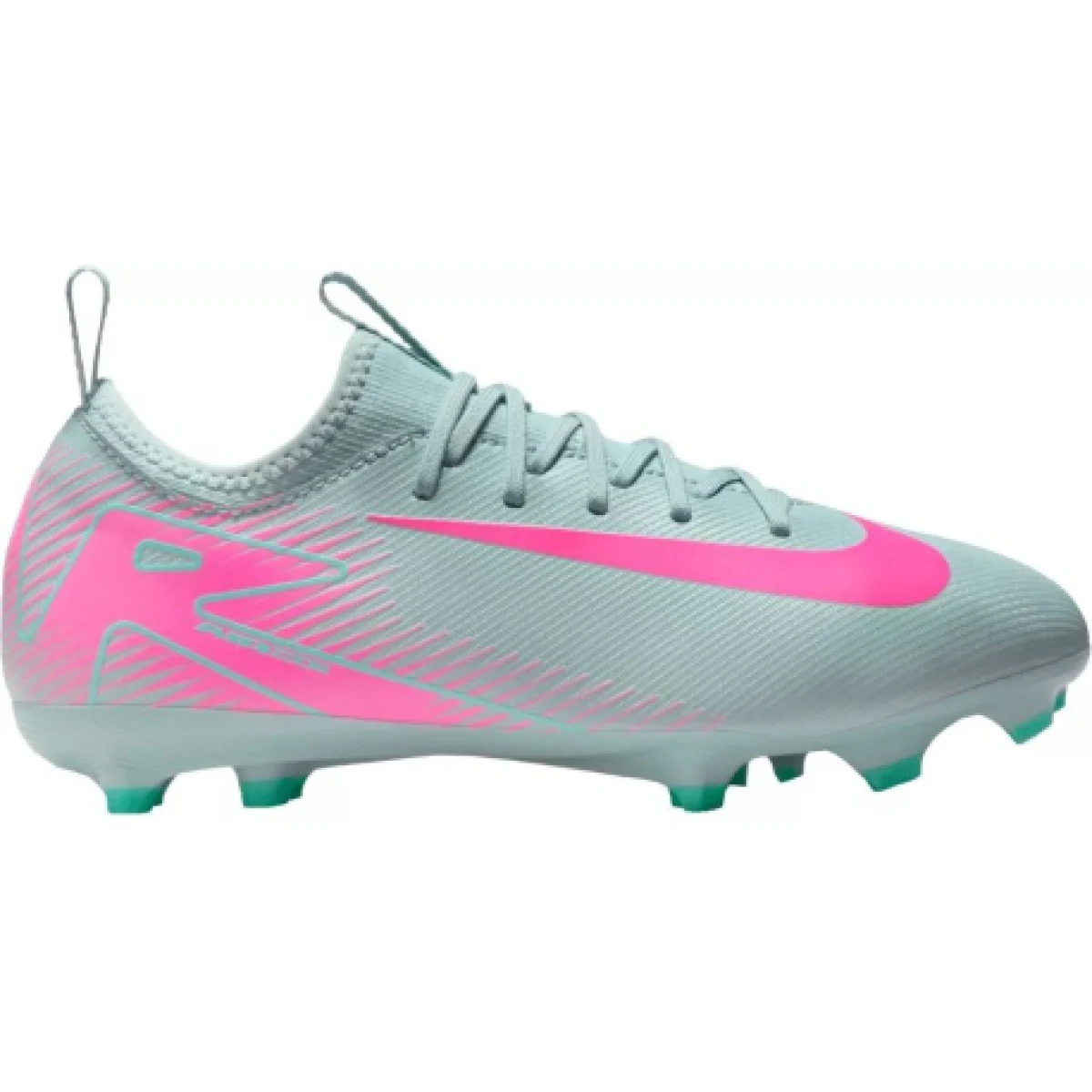Chlapecké fotbalové kopačky outdoorové NIKE Mercurial Vapor 16 Academy Jr MG ocean cube pink blast · záber 1