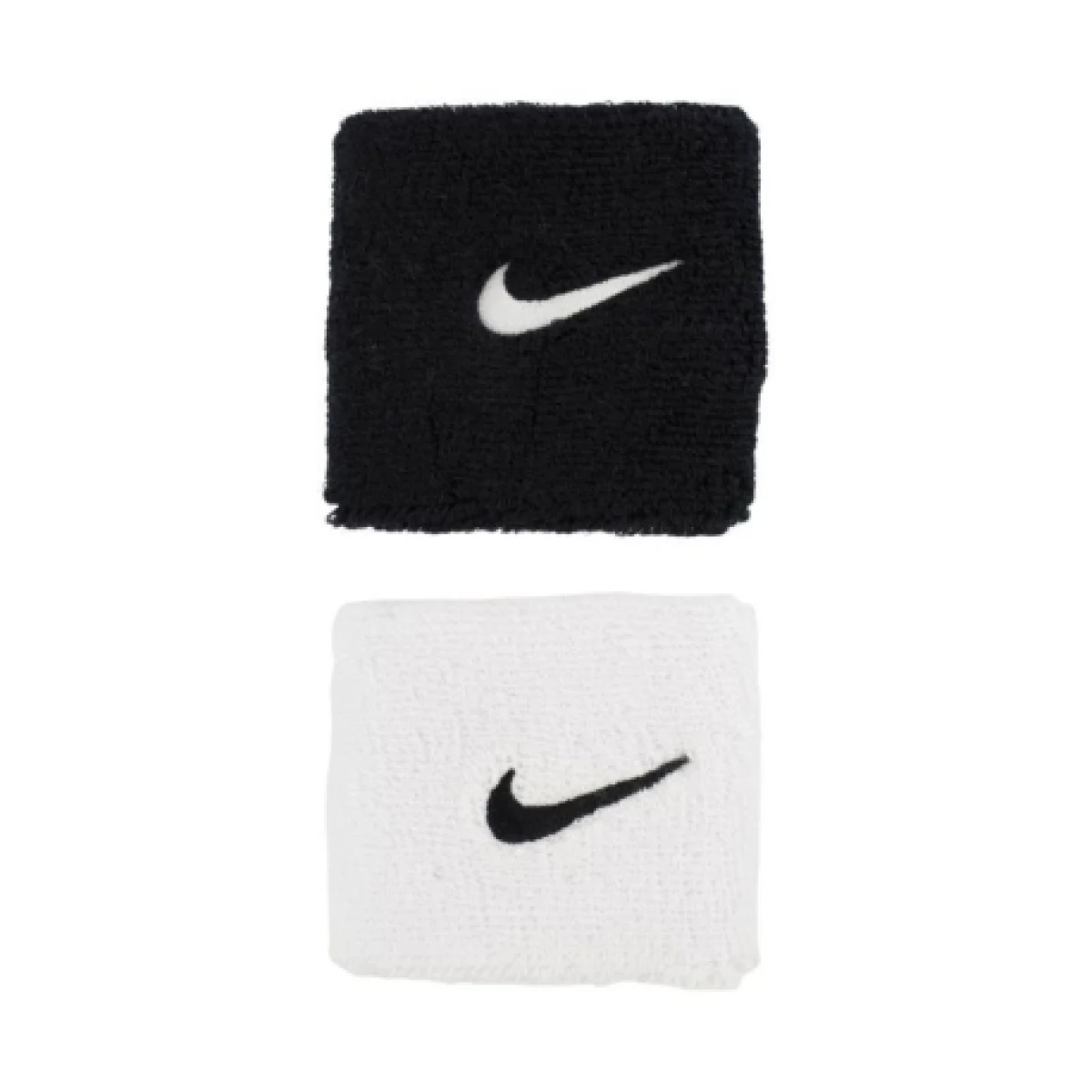 Potítka NIKE SWOOSH CLASSIC WRISTBANDS 2PK BLACK WHITE BLACK · záber 1
