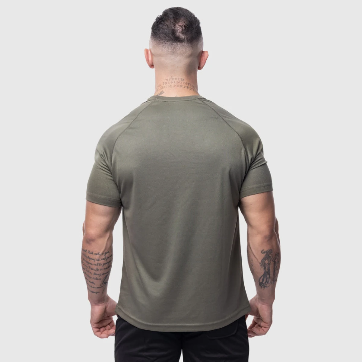 Pánske športové tričko Iron Aesthetics Training, zelené · záber 5