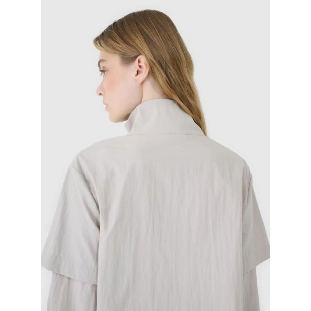Dámská bunda 4F JACKET-WSS25TJACF190-83S-BEIGE · záber 7