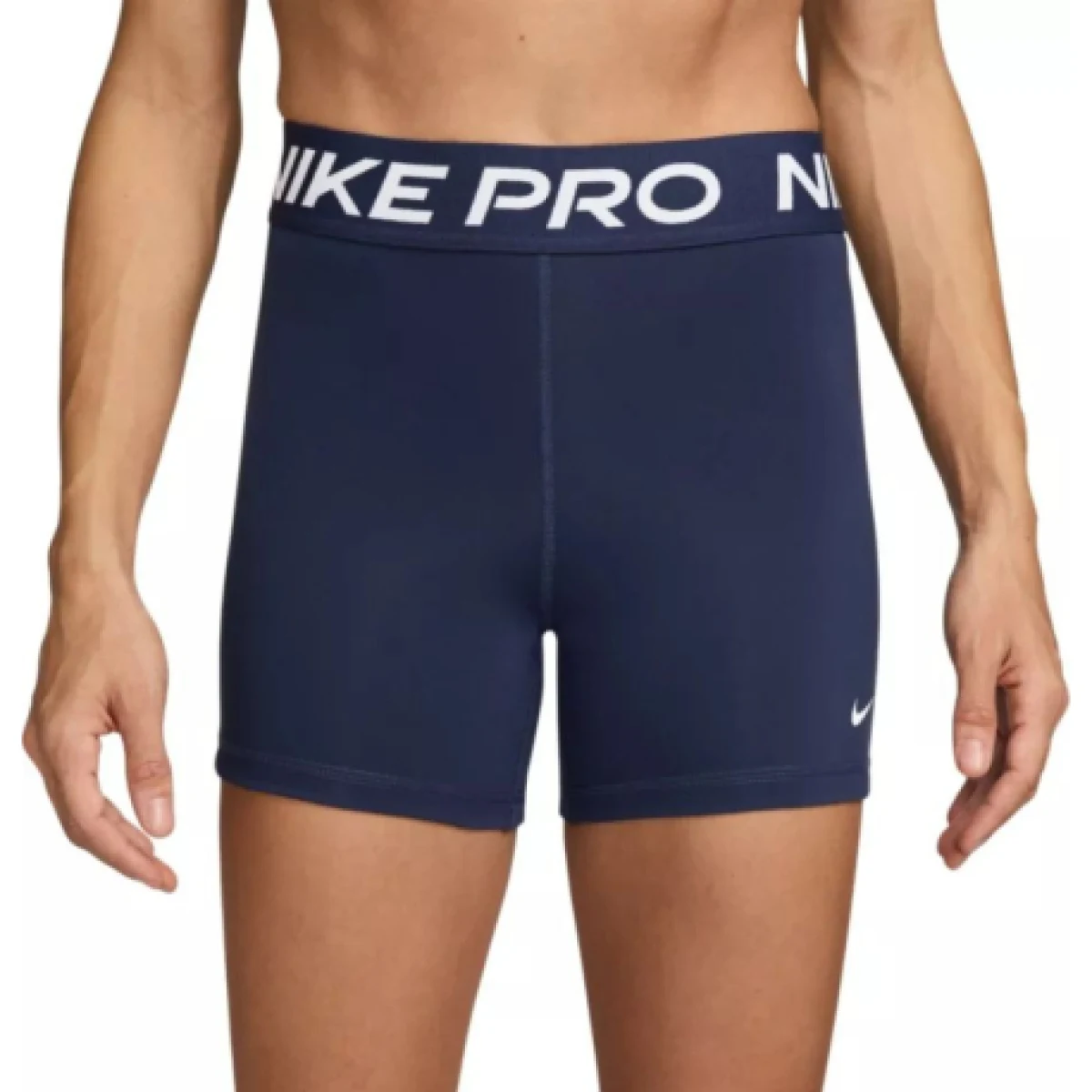 Dámske tréningové kraťasy NIKE PRO W NP 365 SHORT 5IN MIDNIGHT NAVY WHITE · záber 1