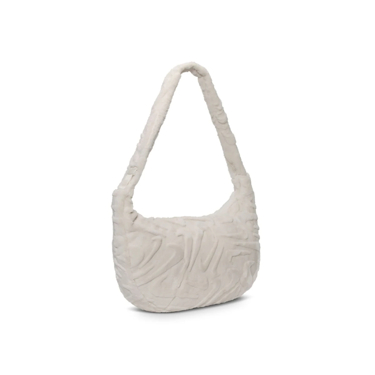 Dámska kabelka NIKE Faux Fur Slouchy Bag phantom phantom · záber 2