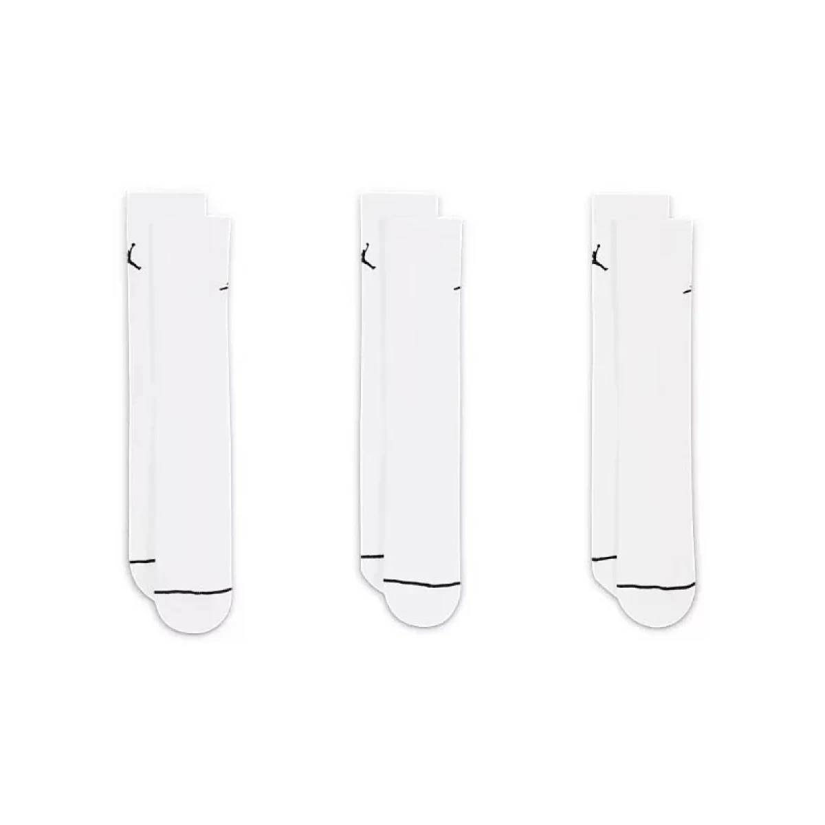 Pánské ponožky NIKE 3 PACK-Jordan Everyday Crew Socks (3 pairs) white white white · záber 3