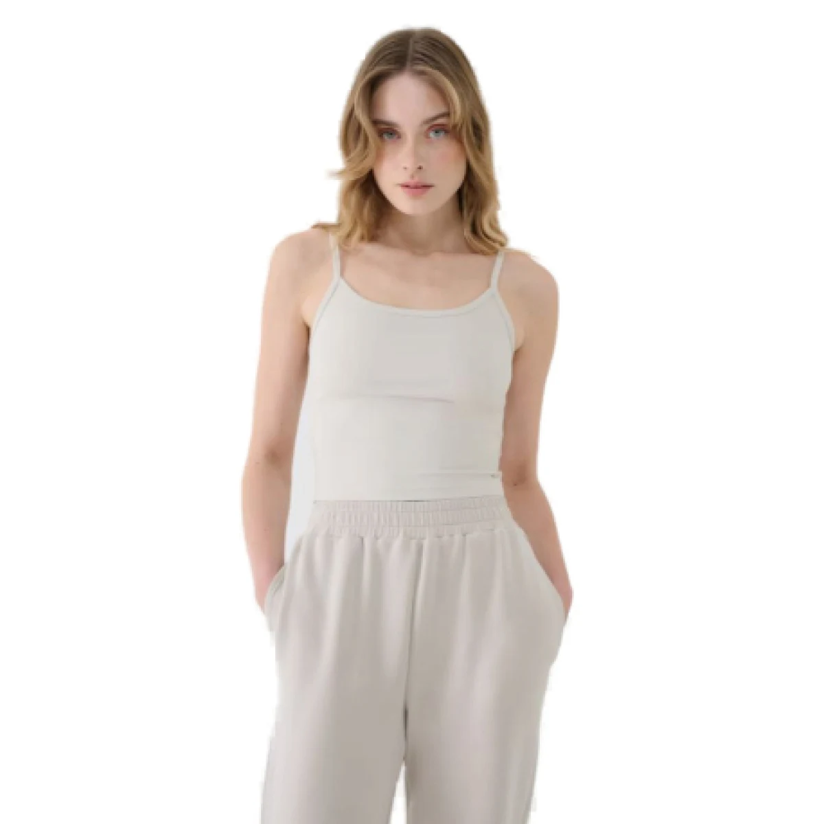 Dámské tílko 4F SLEEVELESS F127-83S-BEIGE · záber 1