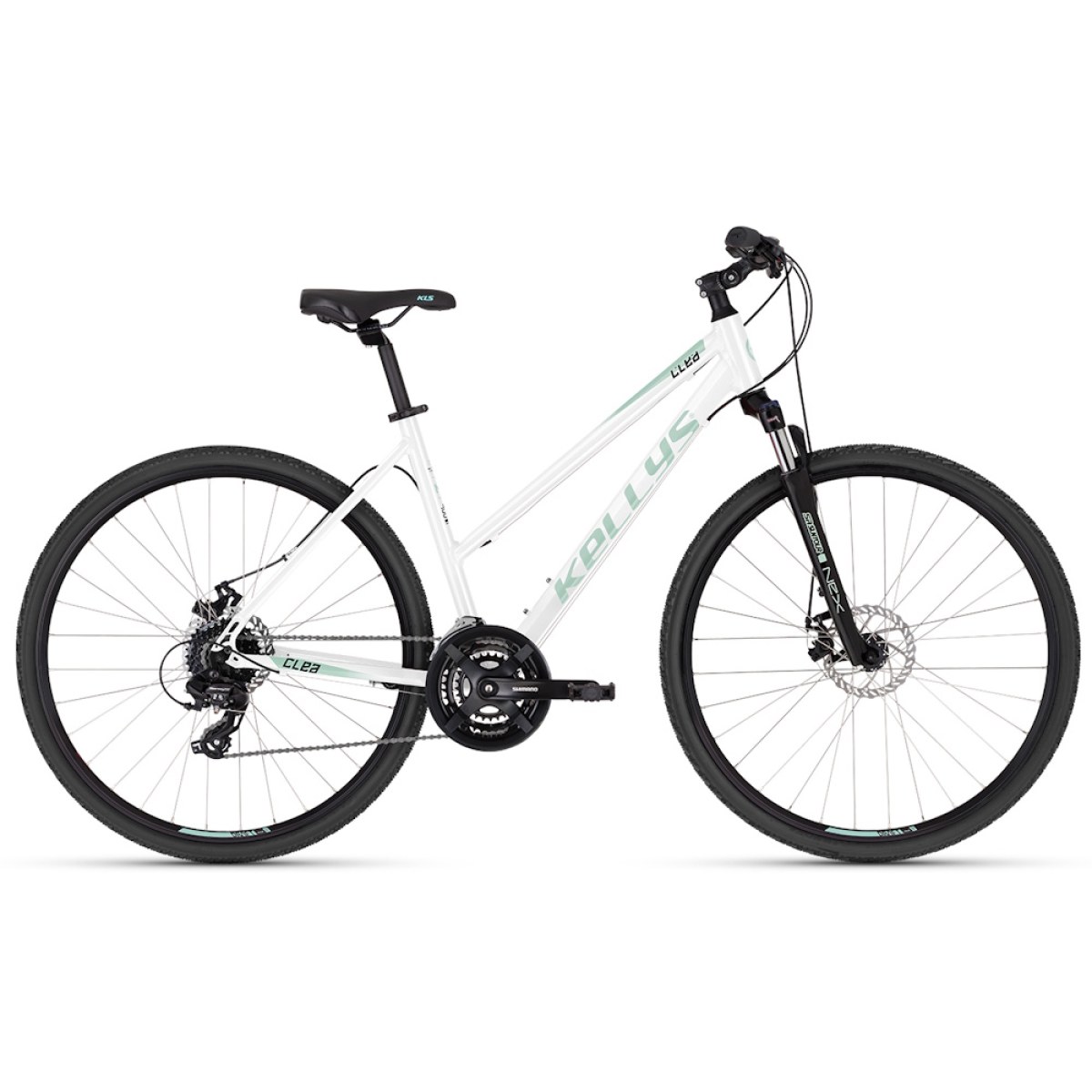 Kellys CLEA 70 28" - model 2025 Frost White - M (19", 165-180 cm) · záber 1