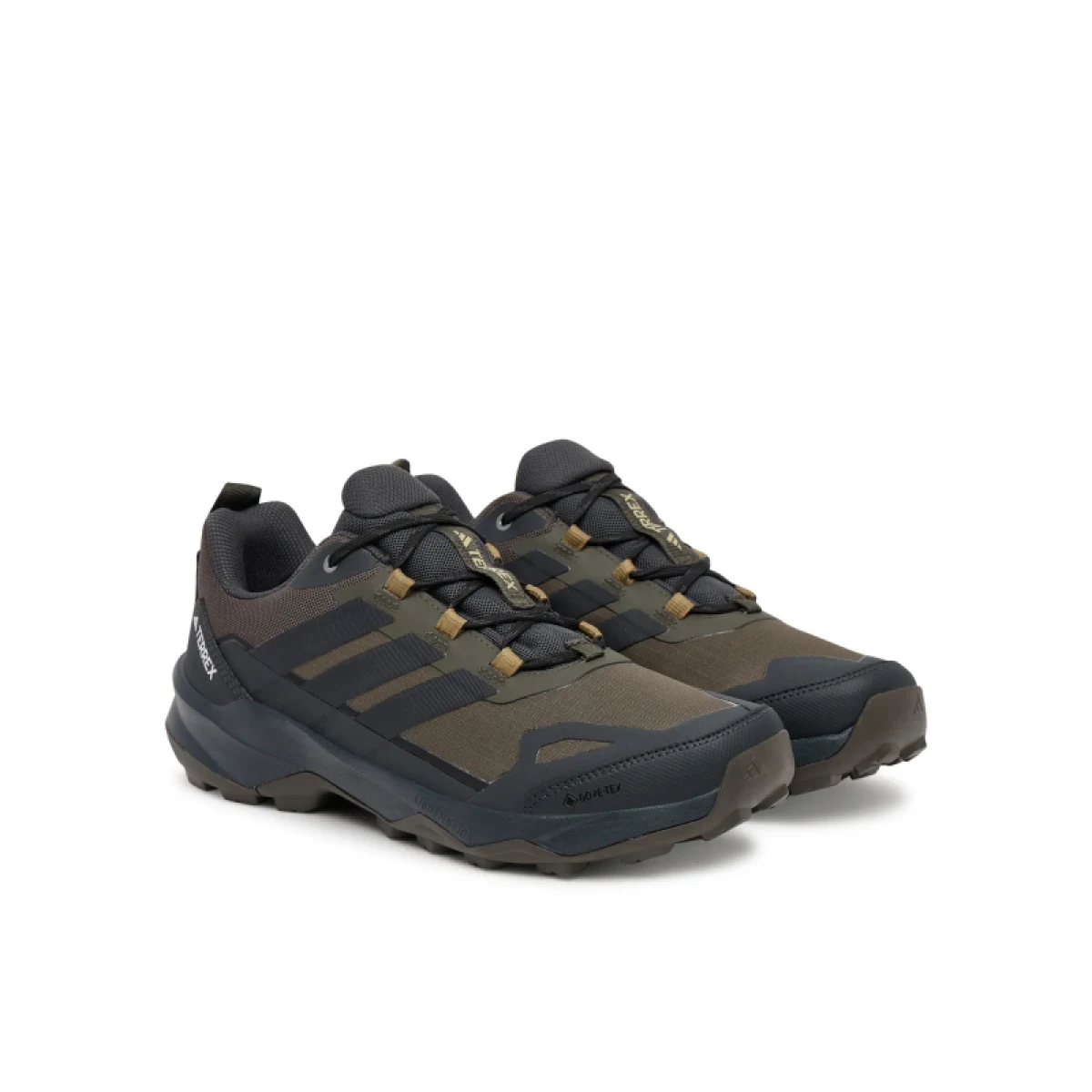 Pánska nízka turistická obuv ADIDAS Terrex Skychaser AX5 GTX M shadow olive carbon bronze strata · záber 2