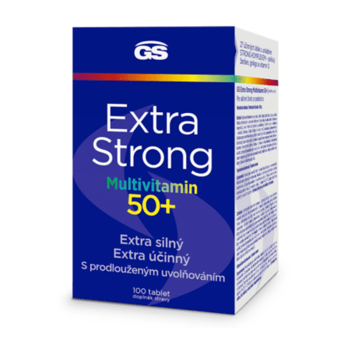 GS Extra strong multivitamín 50+ 100 tabliet · záber 1