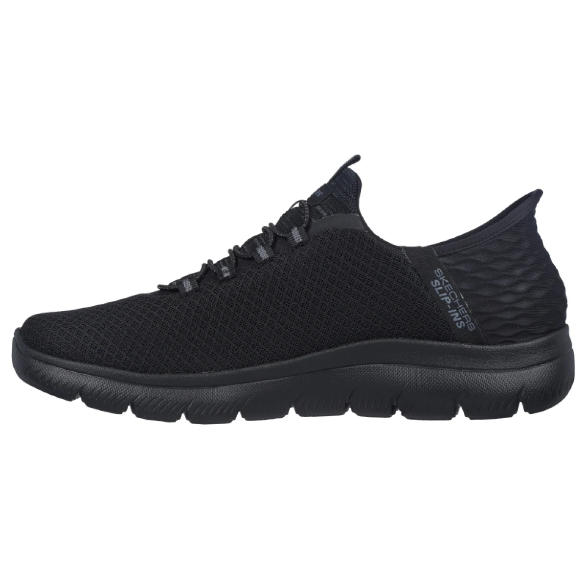Pánská rekreační obuv SKECHERS Summits High Range Slip-Ins M black black · záber 3