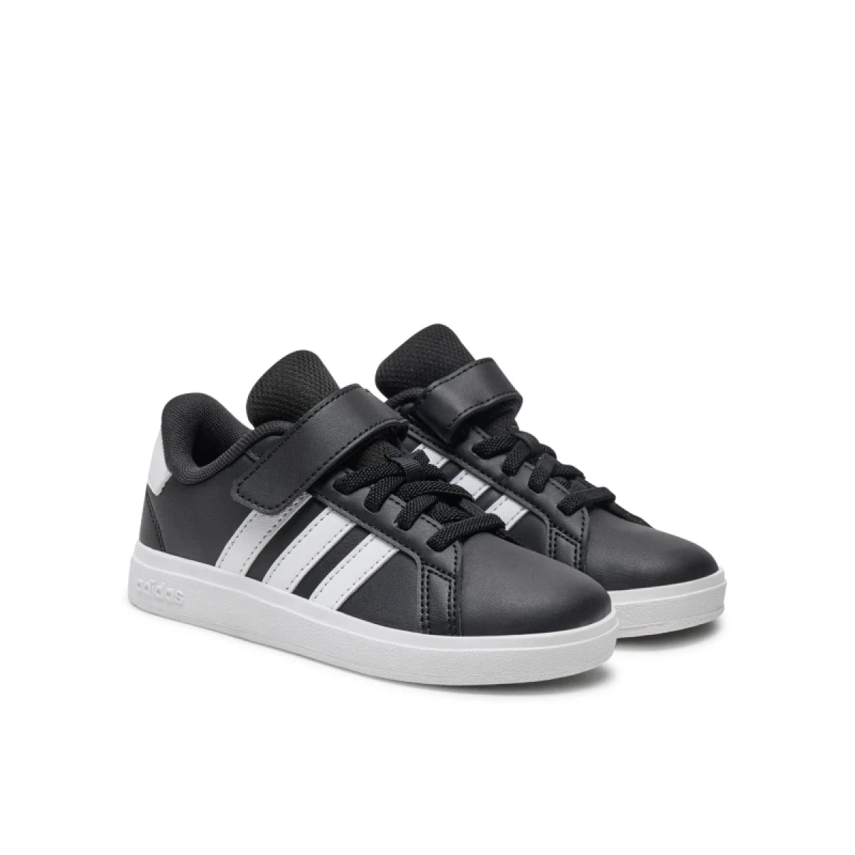 Detská rekreačná obuv ADIDAS Grand Court 2.0 K core black cloud white core black · záber 2