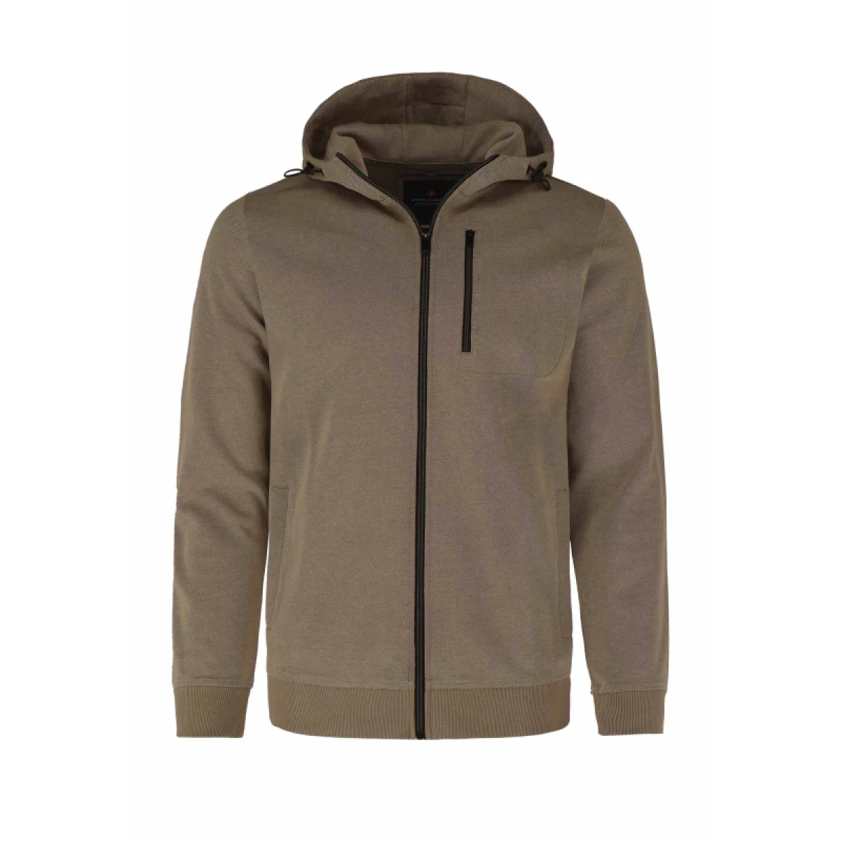 Pánská mikina se zipem VOLCANO B-BOGY-BEIGE · záber 3