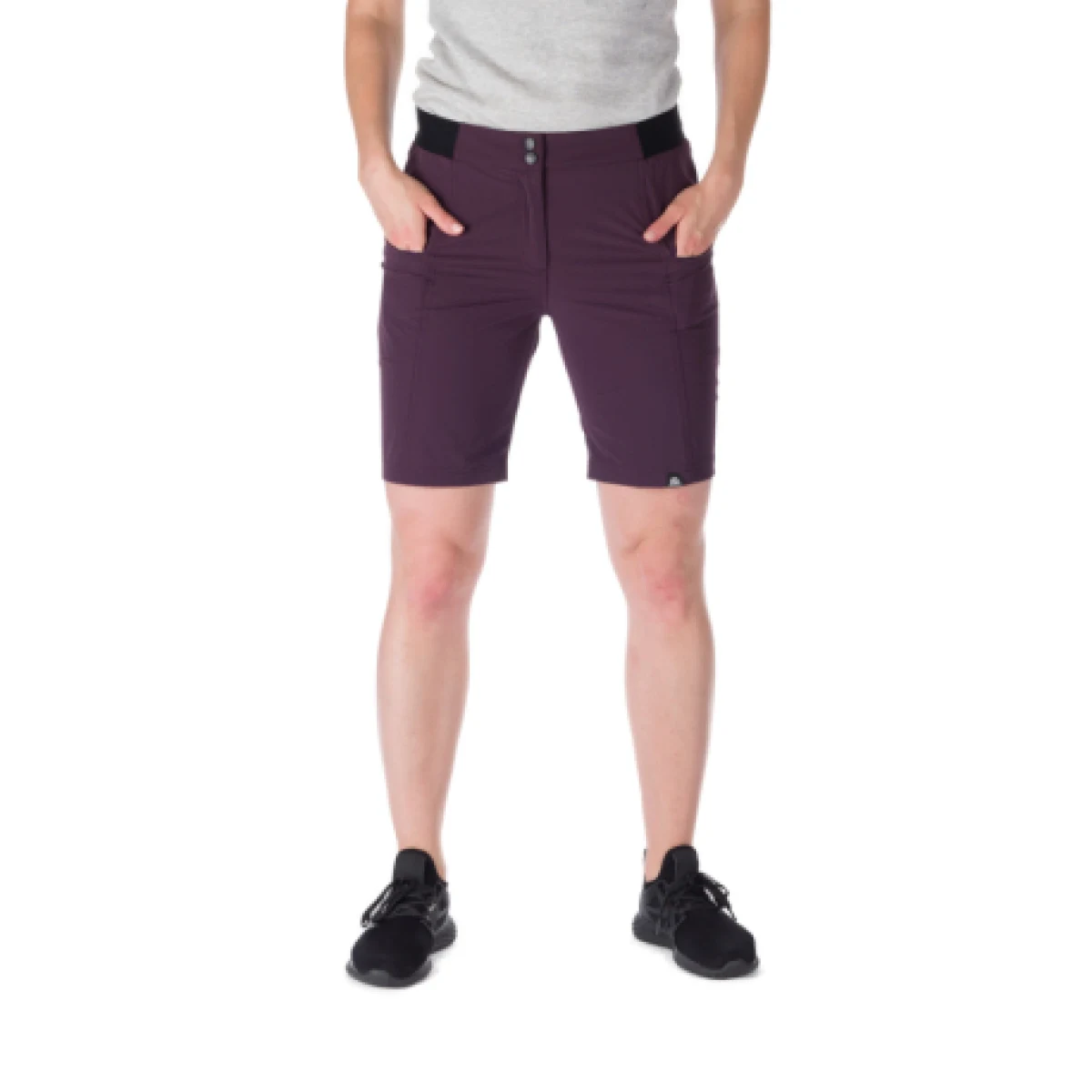 Dámské turistické kraťasy NORTHFINDER LOTTIE-481-plum · záber 1