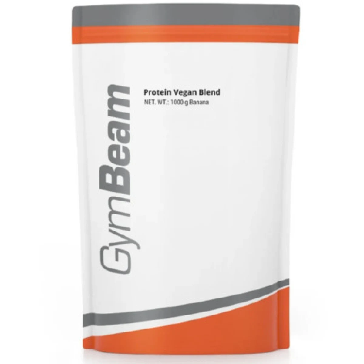 GYMBEAM Vegan blend zmes rastlinných proteínov v prášku príchuť banán 1000 g · záber 2