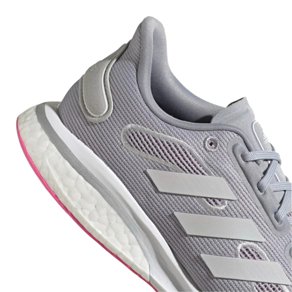 Dámská běžecká obuv ADIDAS Supernova W halo silver cloud white screaming pink · záber 4