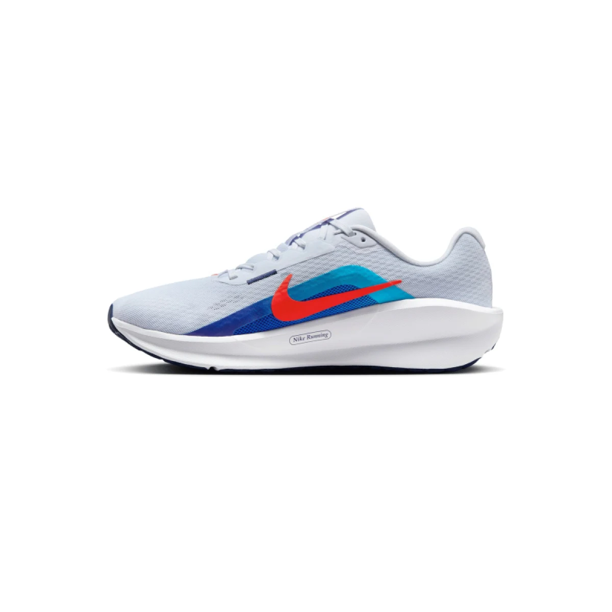Pánska športová obuv (tréningová) NIKE Downshifter 13 M football grey bright crimson deep night · záber 2