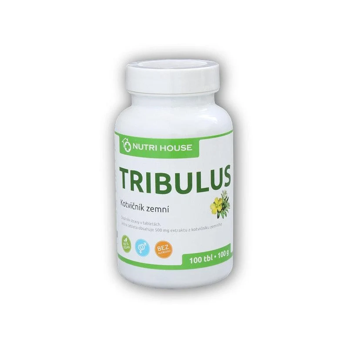 Nutri House Tribulus Terrestris 100 tablet · záber 1