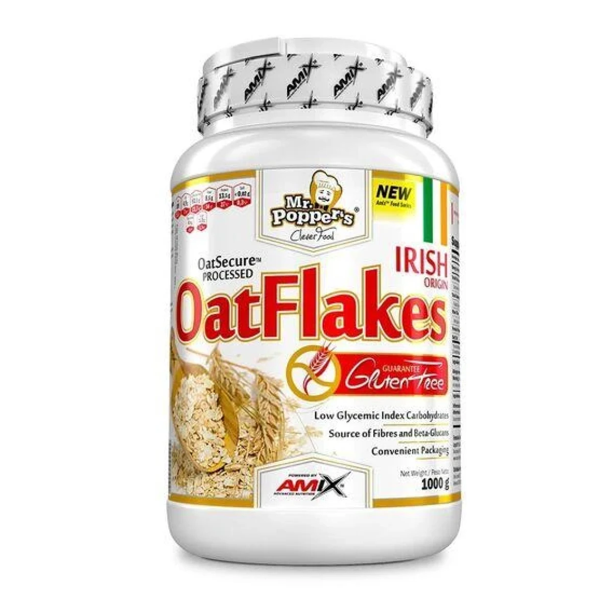 Amix Nutrition Gluten Free Oat flakes 1000g · záber 2