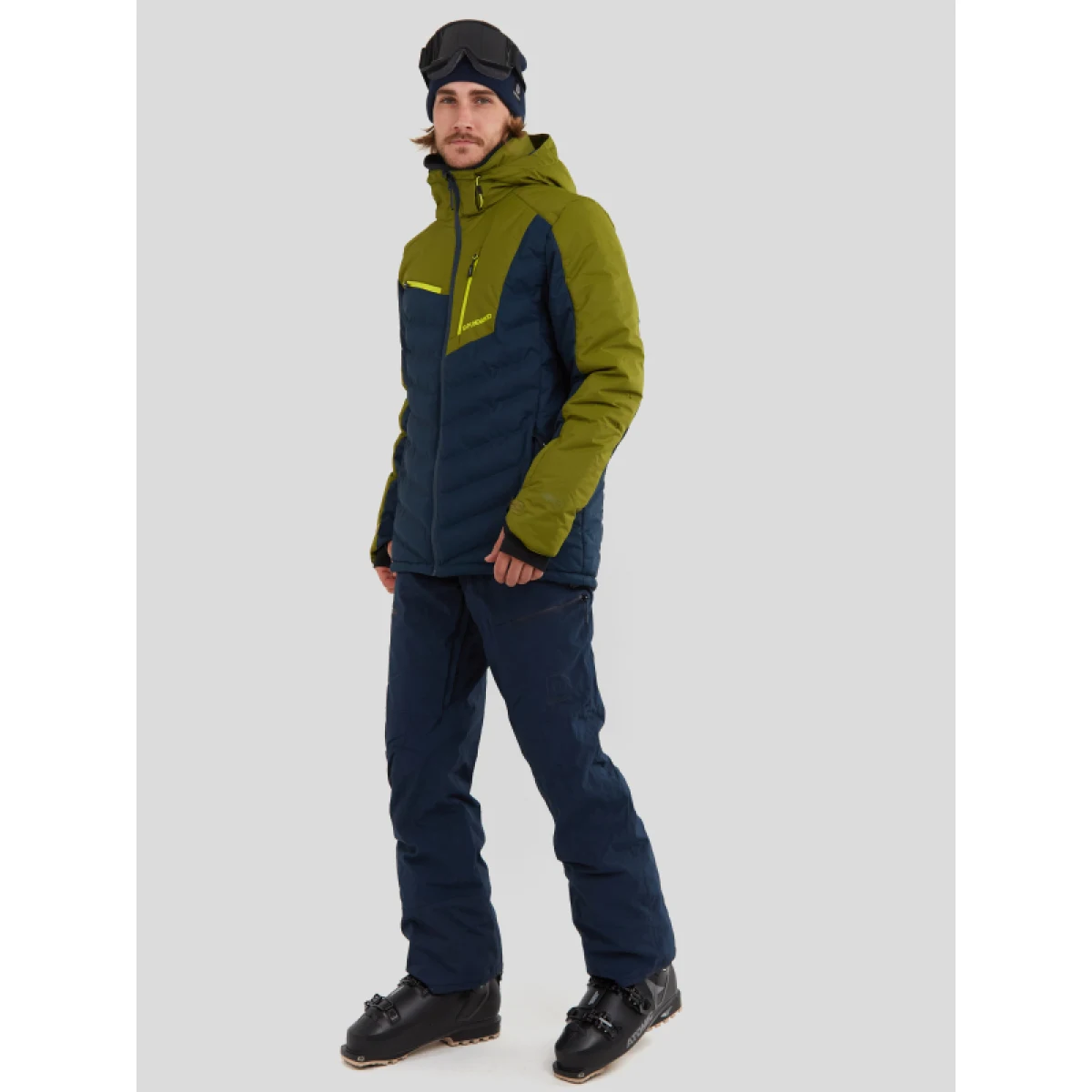 Pánská lyžařská bunda FUNDANGO Willow Padded Jacket-565-moss · záber 4