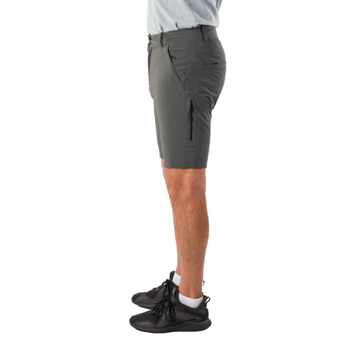 Pánske turistické kraťasy NORTHFINDER HALMO-319grey · záber 3