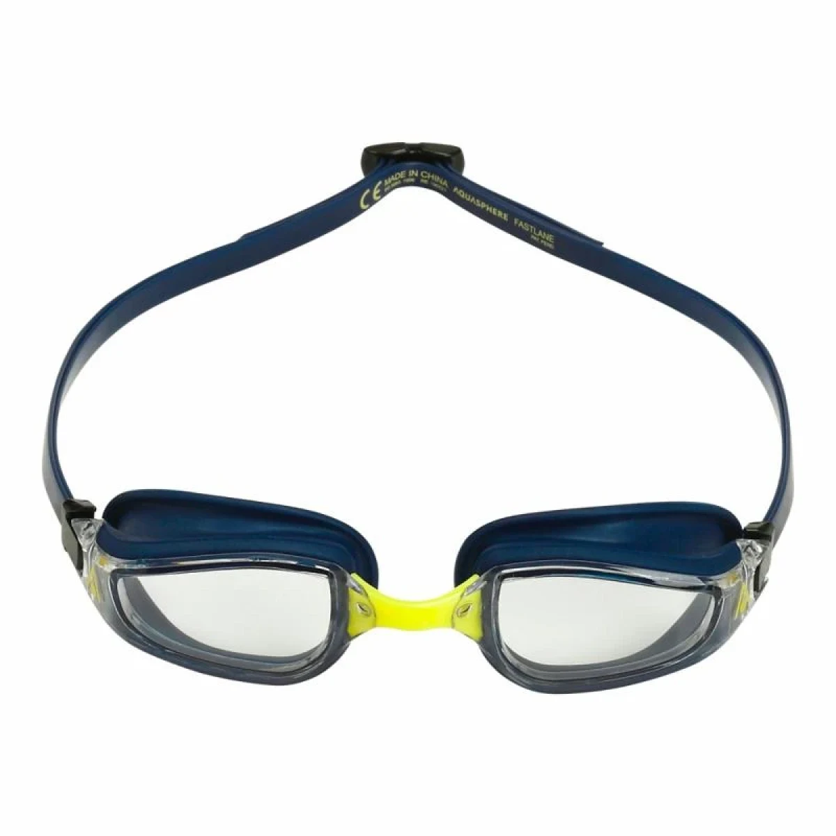 Aqua Sphere Plavecké brýle FASTLANE čirá skla modrá/žlutá · záber 1