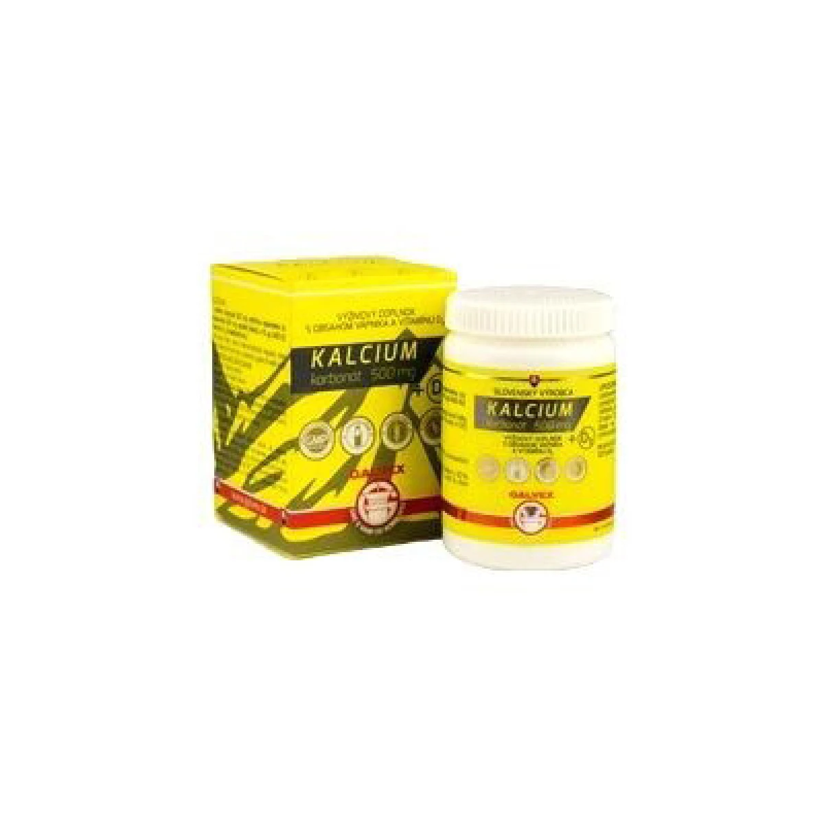 GALVEX Kalcium karbonát 500 mg + D3 100 ks · záber 1