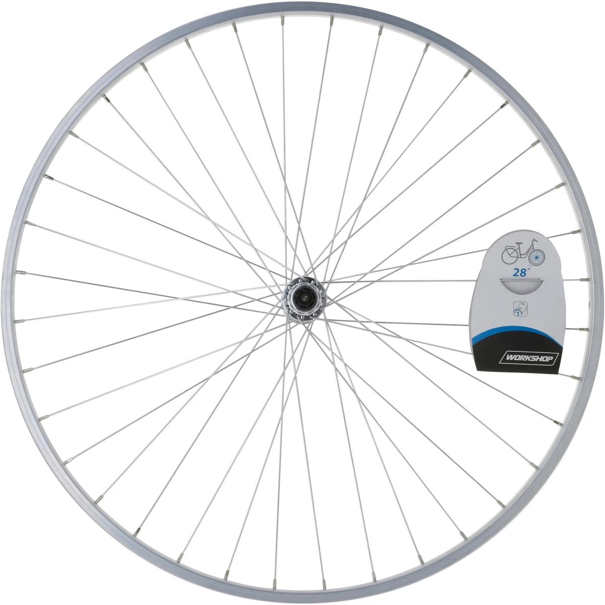 RIVERSIDE Predné koleso na trekingový 28" bicykel strieborné V-Brake utiahnutie QR ...... · záber 2