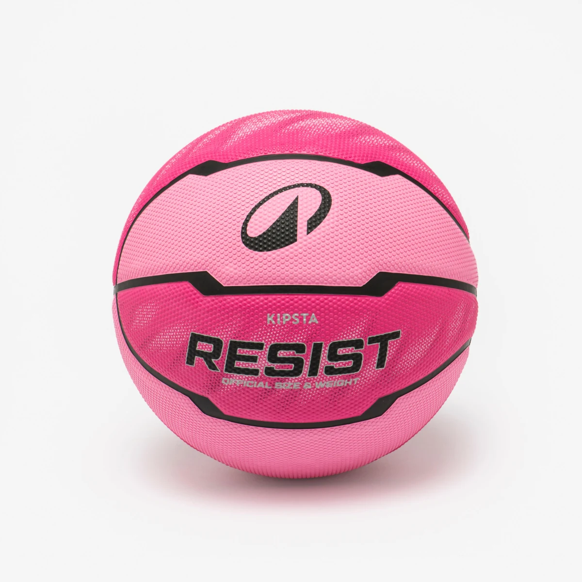 KIPSTA Detská basketbalová lopta Resist na vonkajšie ihriská veľ.5 ružová 5 · záber 1