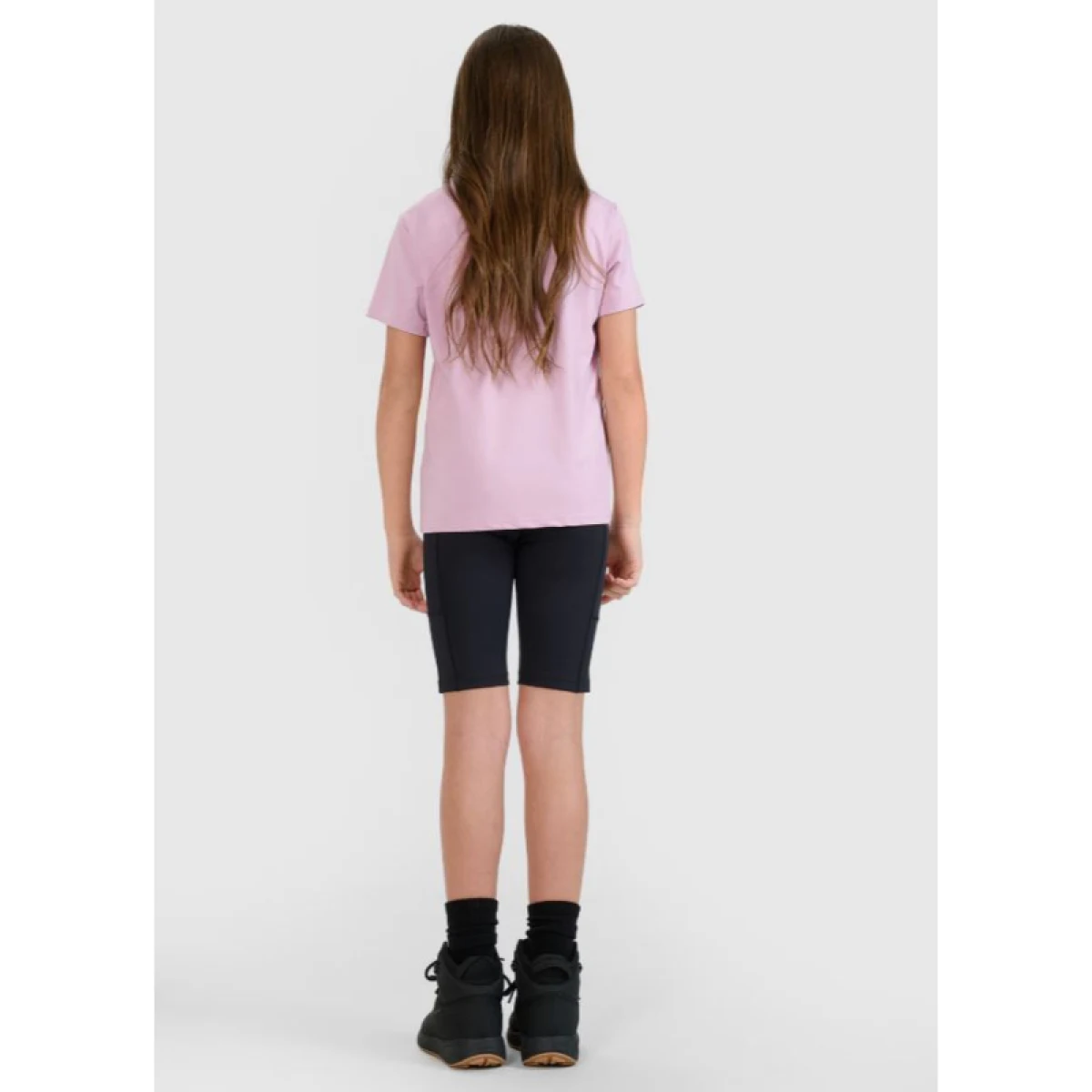 Dívčí tréninkové kraťasy 4F JUNIOR SHORTS FNK F0857-20S-DEEP BLACK · záber 4