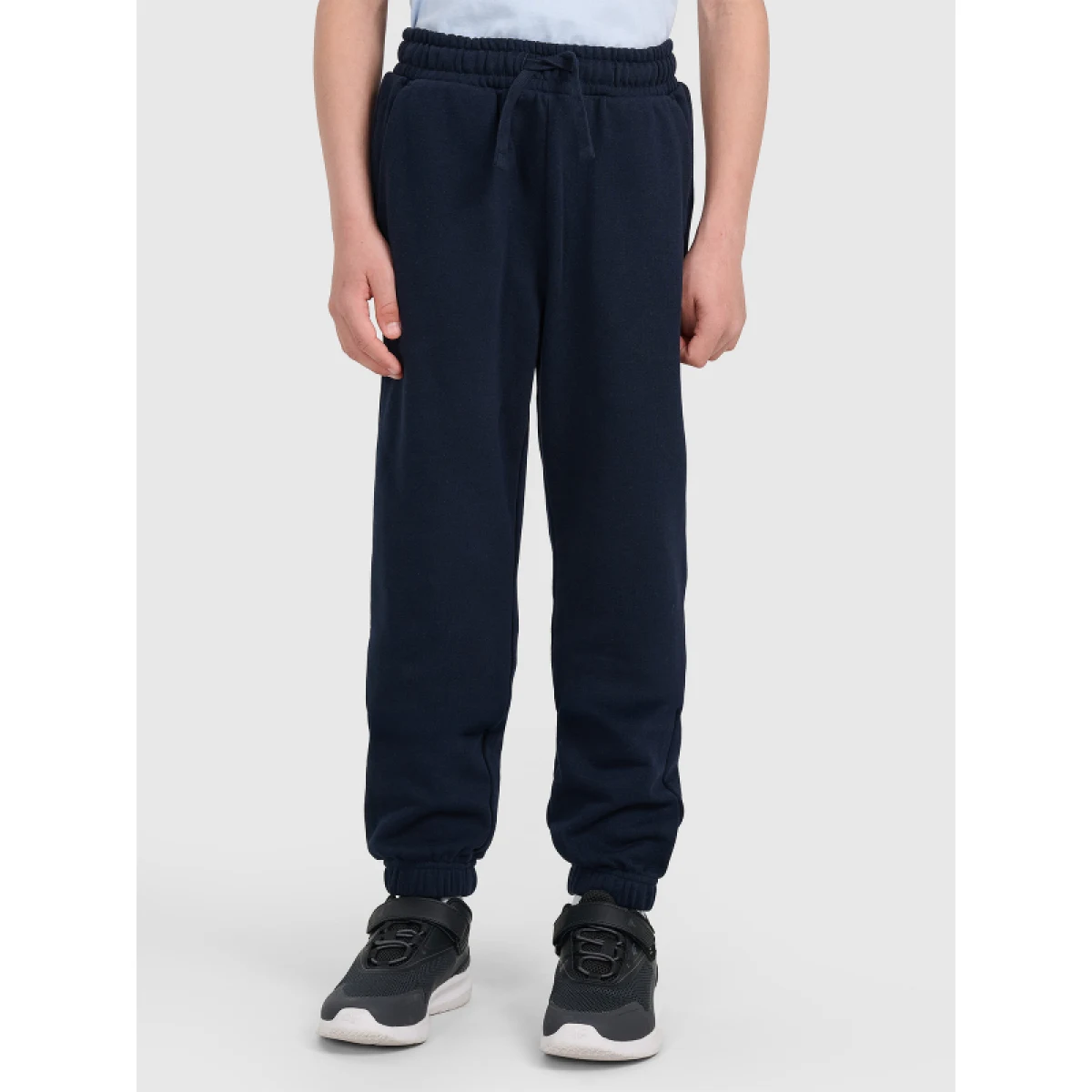 Chlapčenské tepláky 4F JUNIOR TROUSERS CAS M1188-31S-NAVY · záber 2