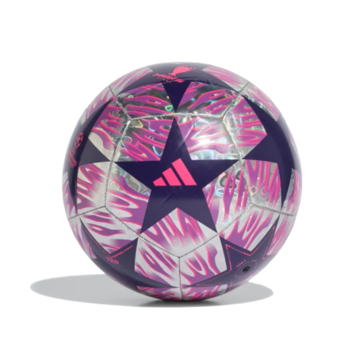 Futbalová lopta ADIDAS UCL TRN FOIL F MULTCO DPURPL · záber 1
