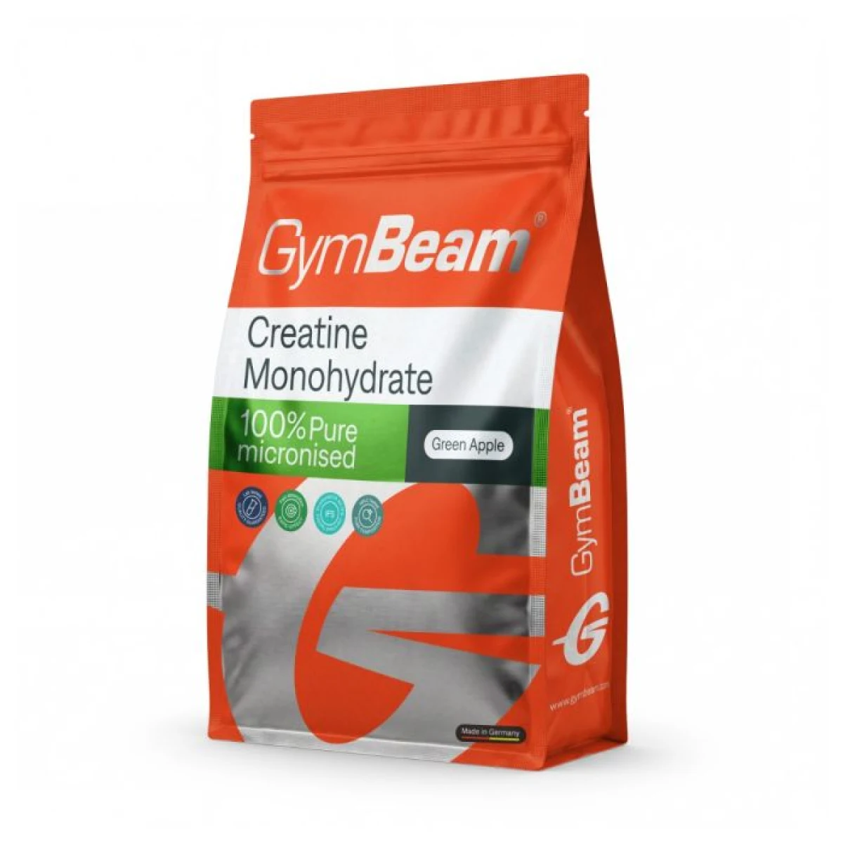 GymBeam 100 % Kreatín monohydrát zelené jablko · záber 4