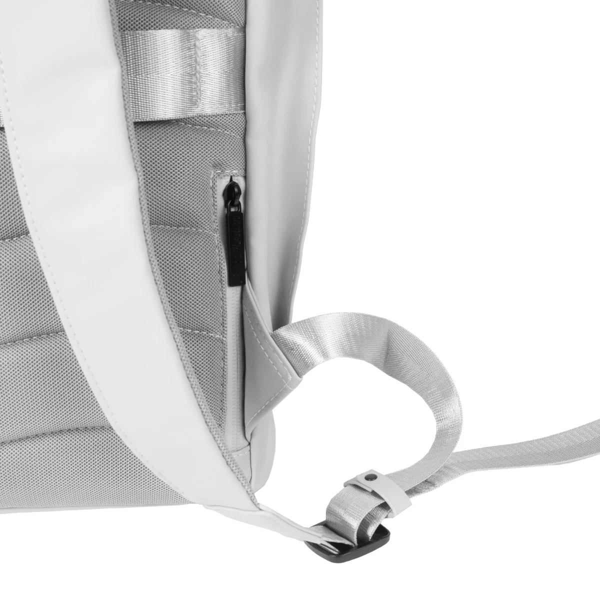GymBeam Rolltop Backpack White · záber 5