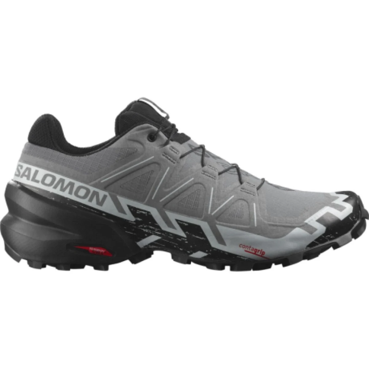 Pánská běžecká trailová obuv SALOMON Speedcross 6 Wide M quiet shade black pearl blue · záber 1
