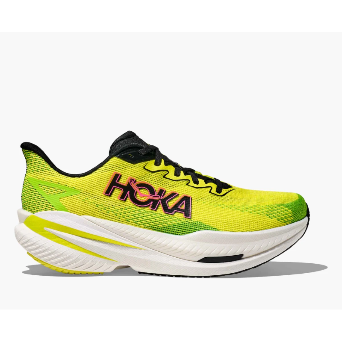 Pánska bežecká obuv HOKA Mach X 3 M neon hoka citrus neon lime · záber 2