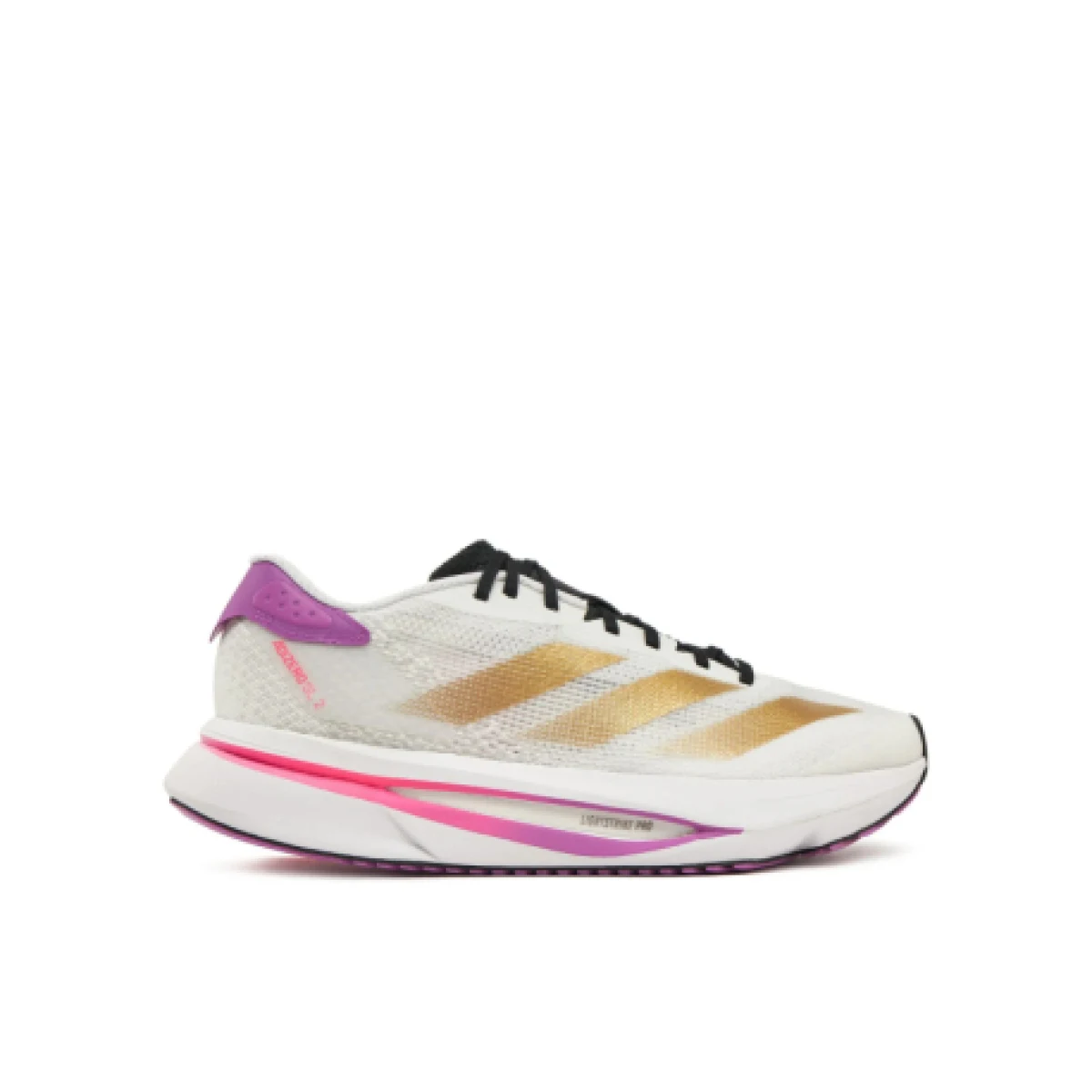 Dámská běžecká obuv ADIDAS Adizero SL2 W cloud white gold metalic purple burst · záber 1