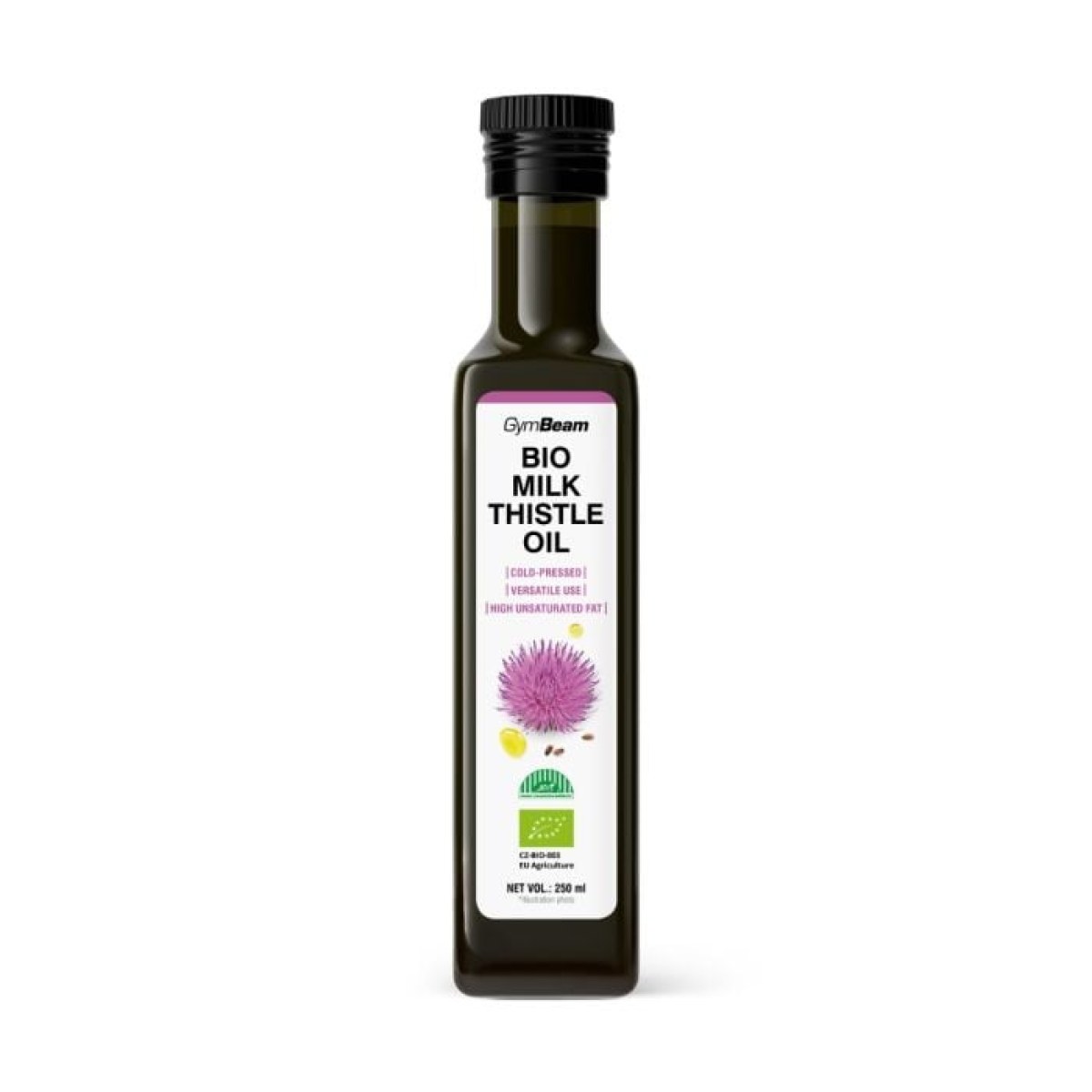 GymBeam BIO Milk Thistle Oil · záber 1
