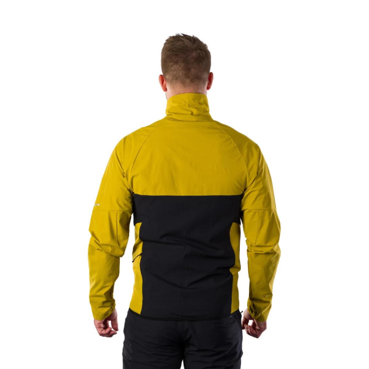Pánska turistická bunda NORTHFINDER ARSENIO-579mustardblack · záber 4