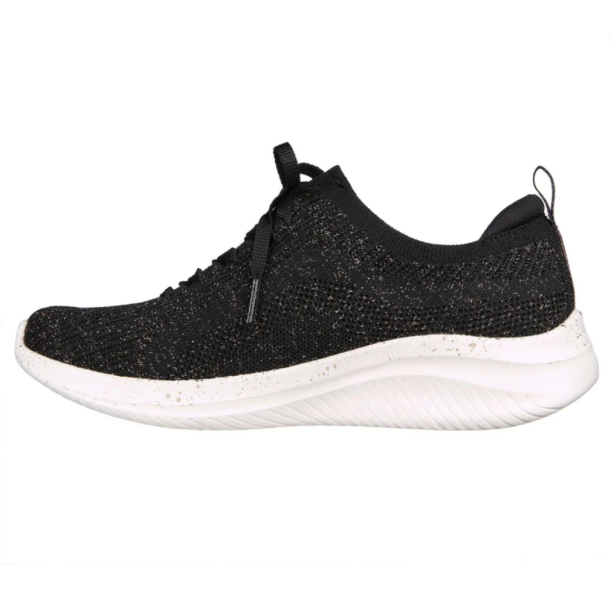 Női szabadidőcipők SKECHERS Ultra Flex 3.0 Lets Dance black rose gold · záber 3