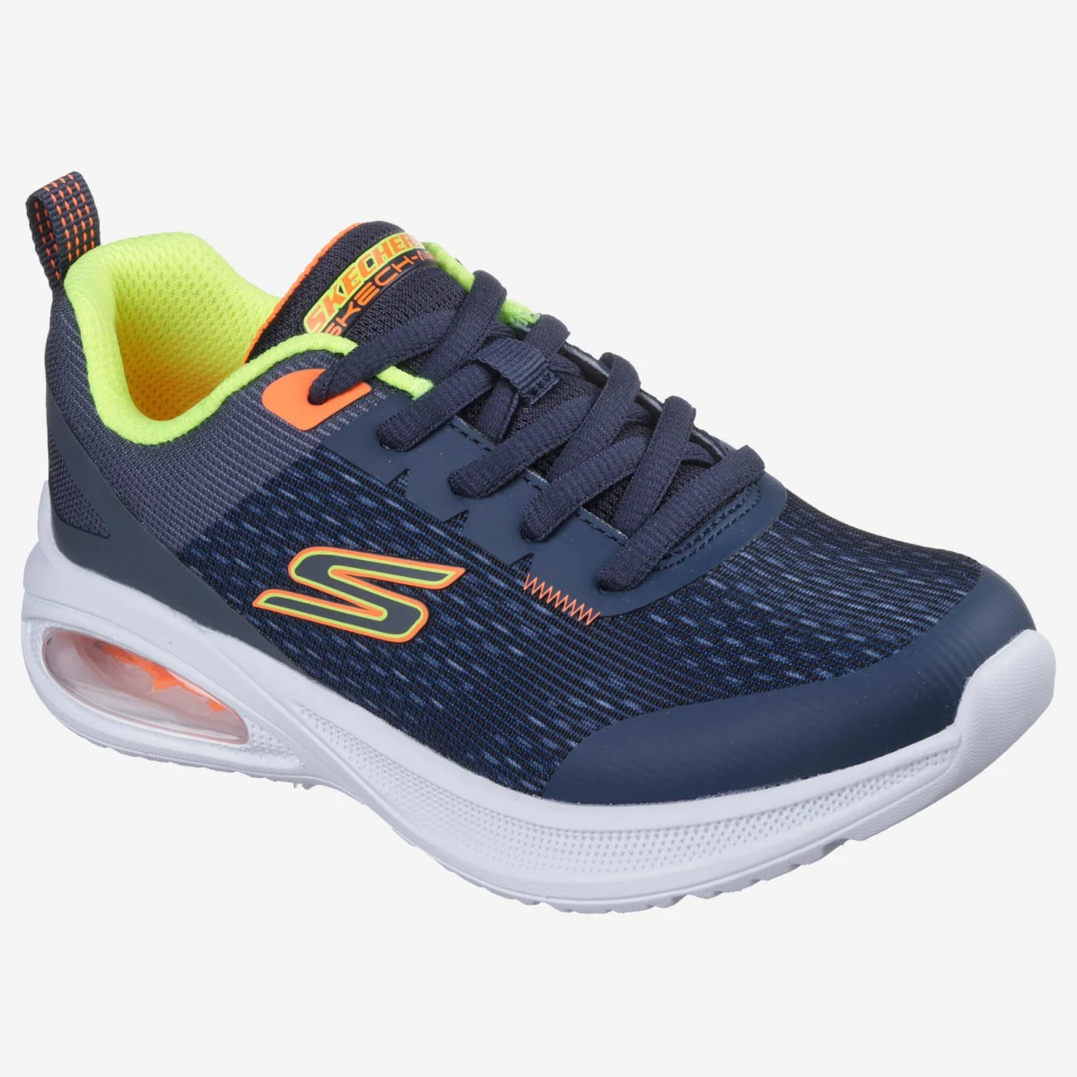 SKECHERS SKECHERS Microspec detská obuv čierno-oranžová 35 · záber 2
