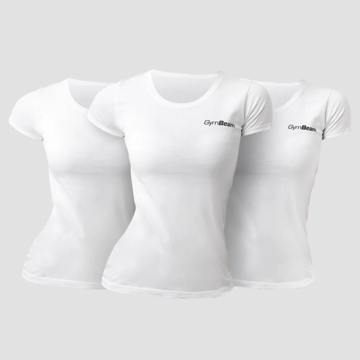 Дамски тениски 3Pack White - GymBeam - Размер: 3, XS | Тегло: 0,3 g · záber 1
