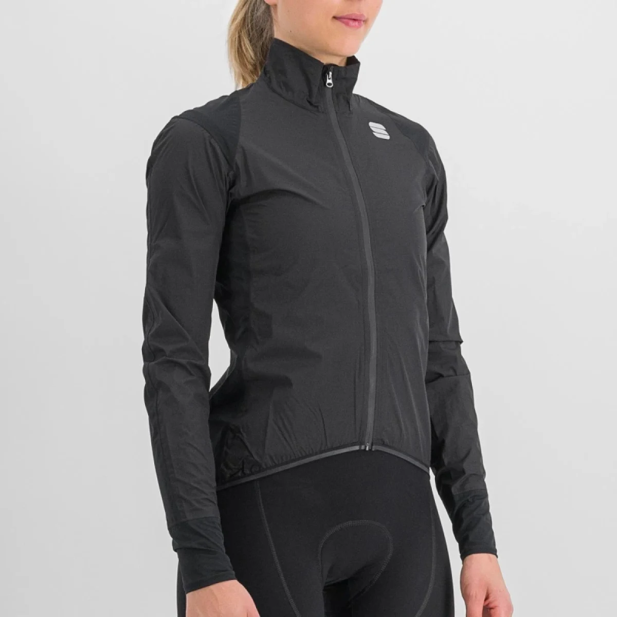 Dámská cyklistická bunda SPORTFUL Hot pack no rain w jacket, black · záber 4