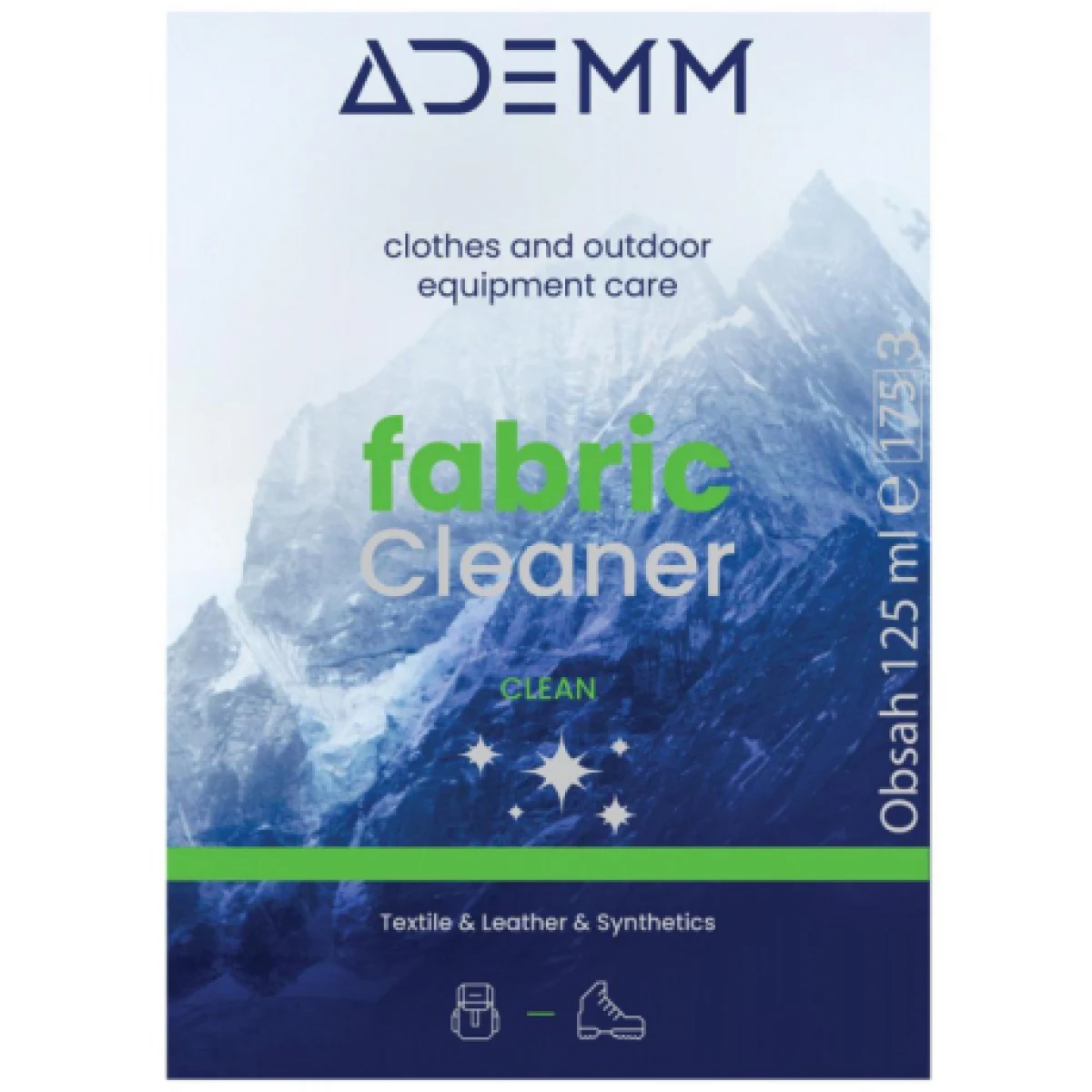 Ošetřující přípravek na textil ADEMM Fabric Cleaner 125 ml, PL HU · záber 1