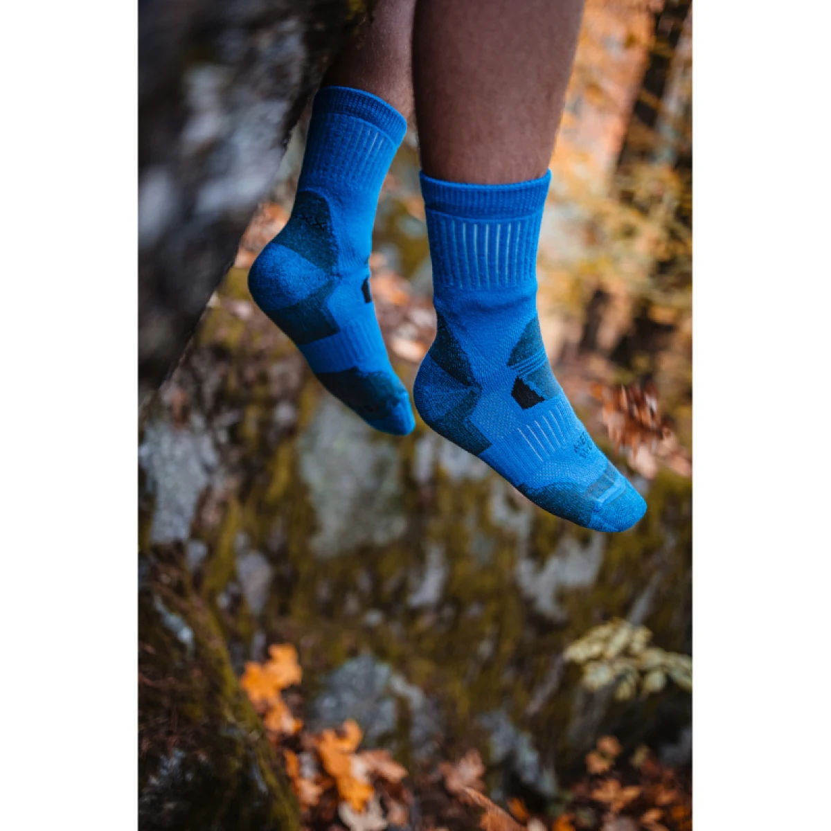 Turistické ponožky VOXX 1 PACK-MERINO Stabil CLIMAYARN-blue · záber 3