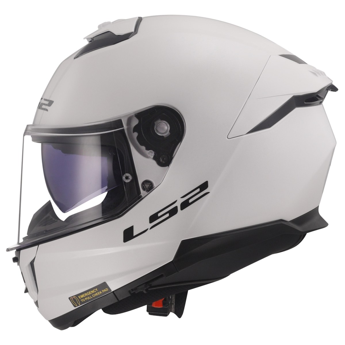 LS2 FF808 Stream II Gloss White XL (61-62) · záber 2