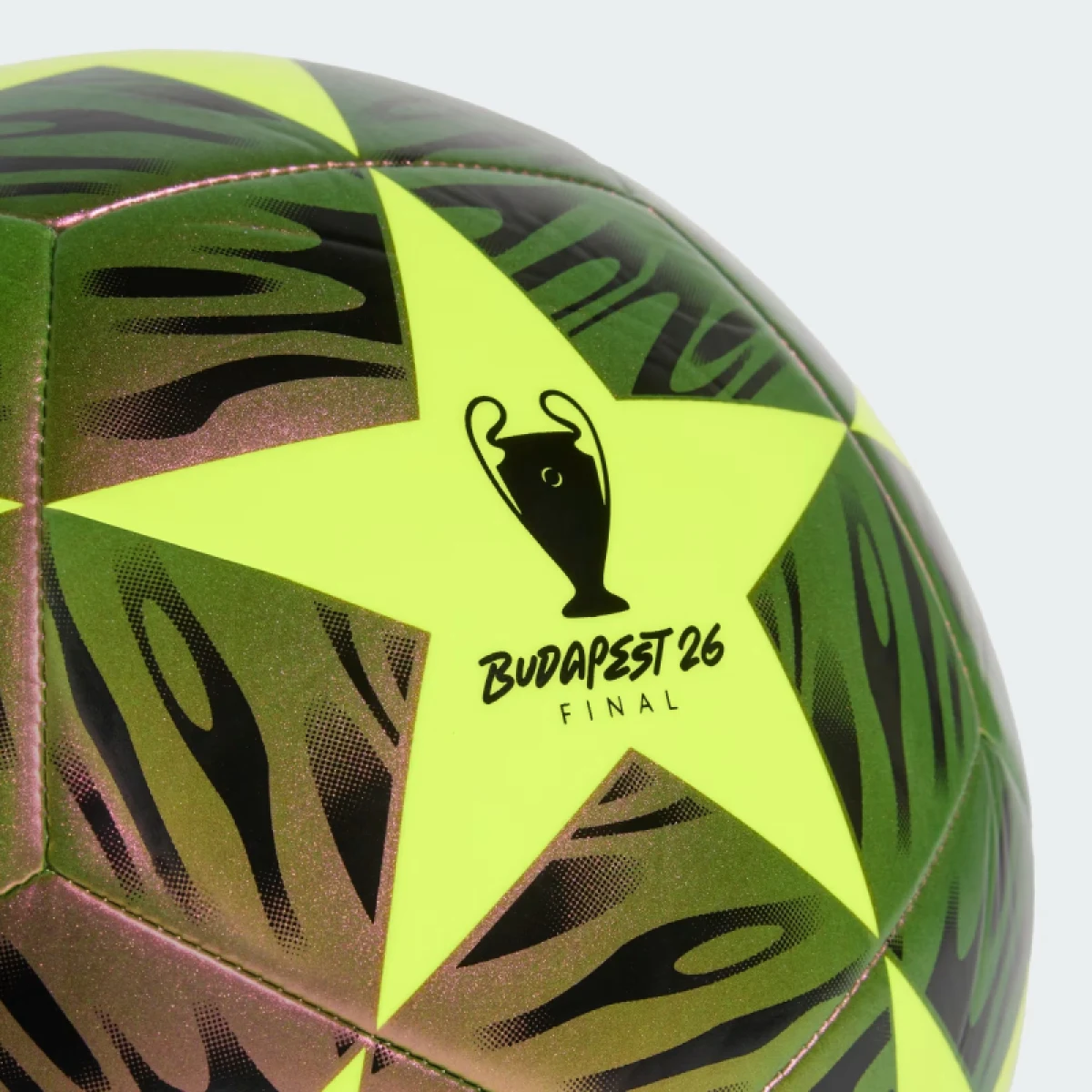 Futbalová lopta ADIDAS UCL CLB F BLACK SYELLO · záber 5