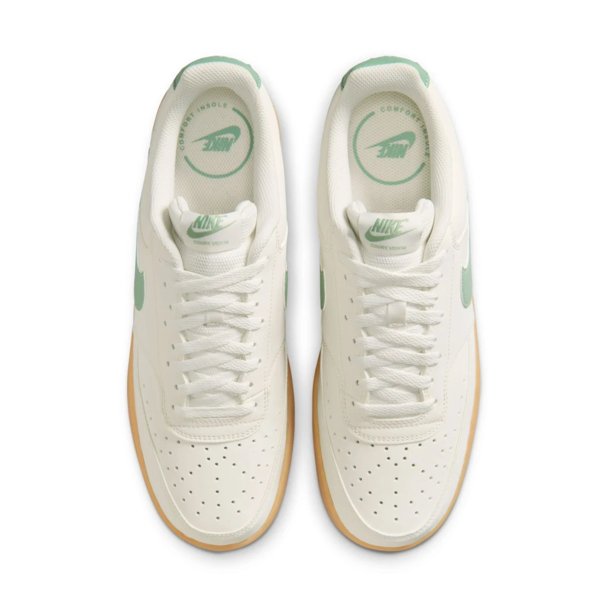 Nike Court Vision Low M - Veľkosť: 41 | Farba: hnedá · záber 4