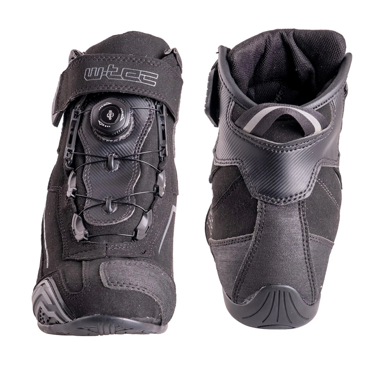 Dámske moto topánky W-TEC Karlaboa Farba čierno-šedá, · záber 3