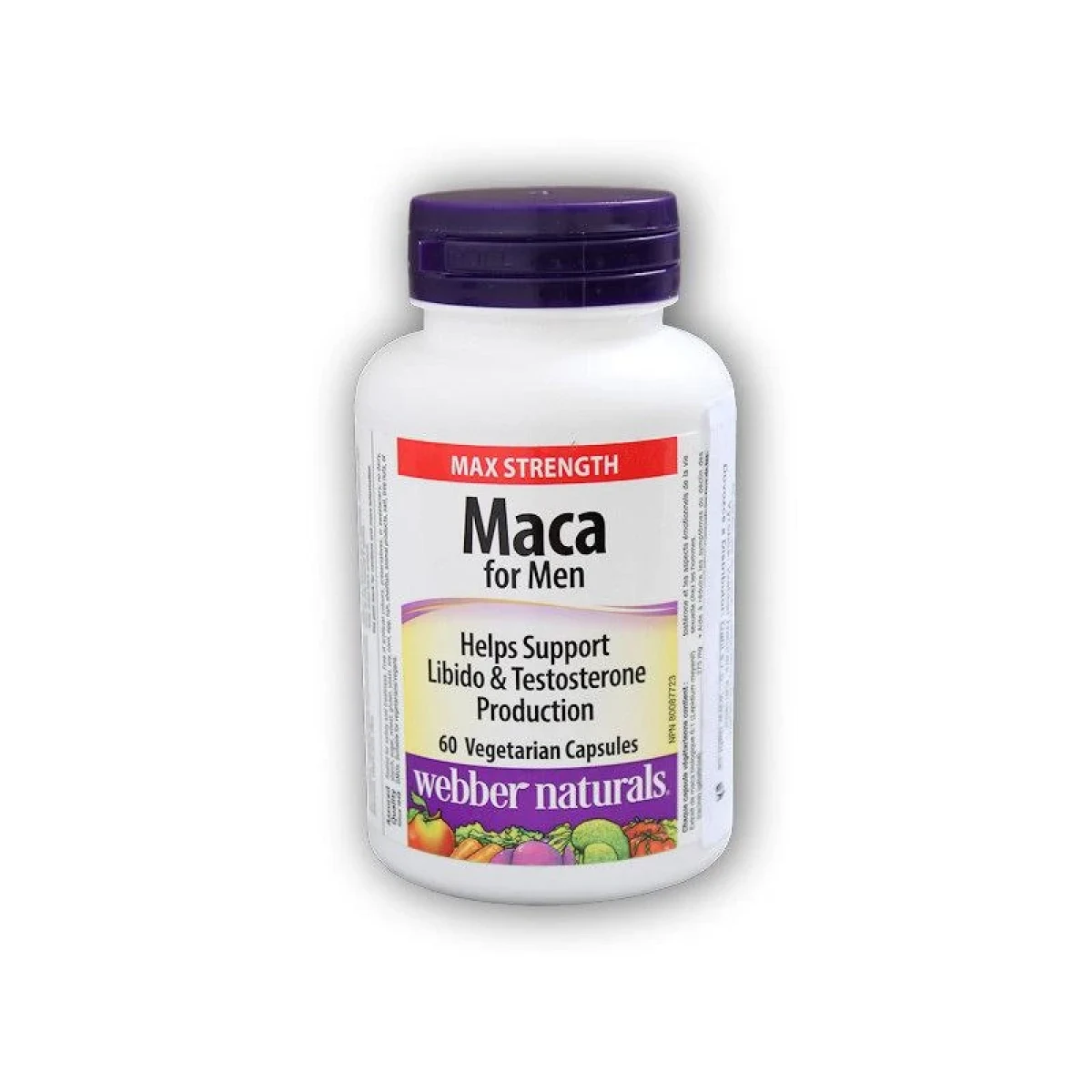 Webber Naturals Maca for Men 60 kapslí · záber 1