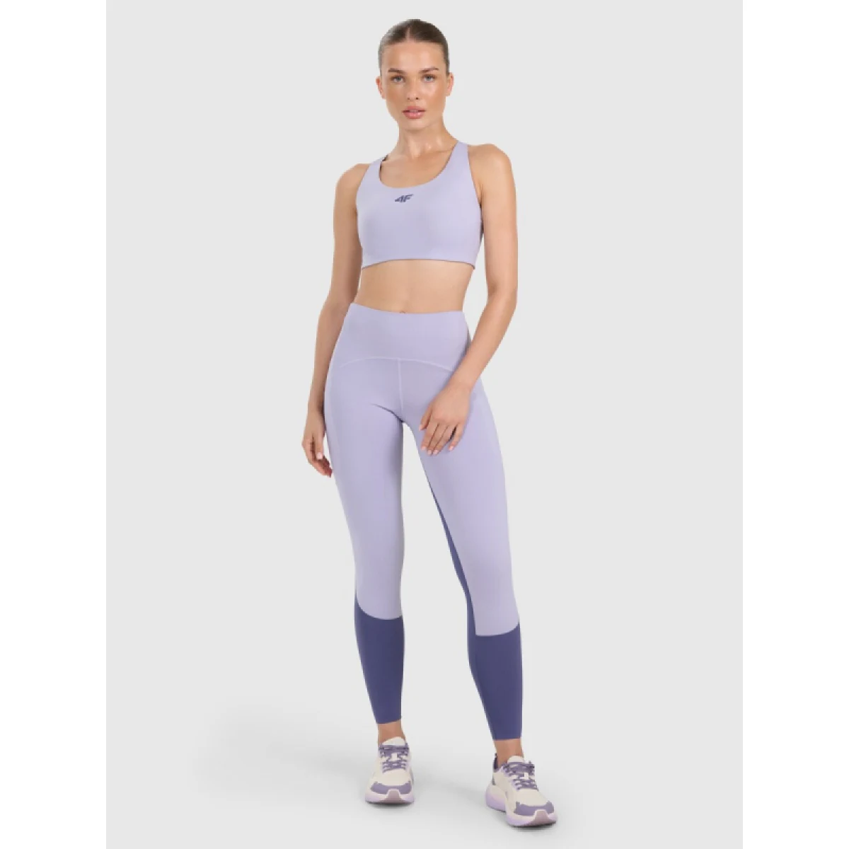 Dámska tréningová športová podprsenka 4F SPORT BRA F174-WAW25USBAF174-34S-LIGHT BLUE · záber 4